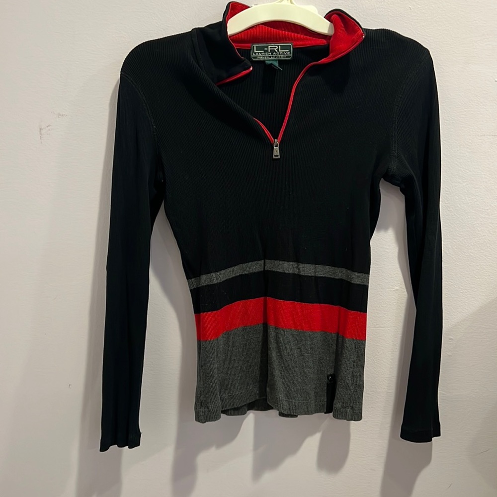Lauren Active Ralph Lauren Quarter Zip up Light Sweater Size Xs